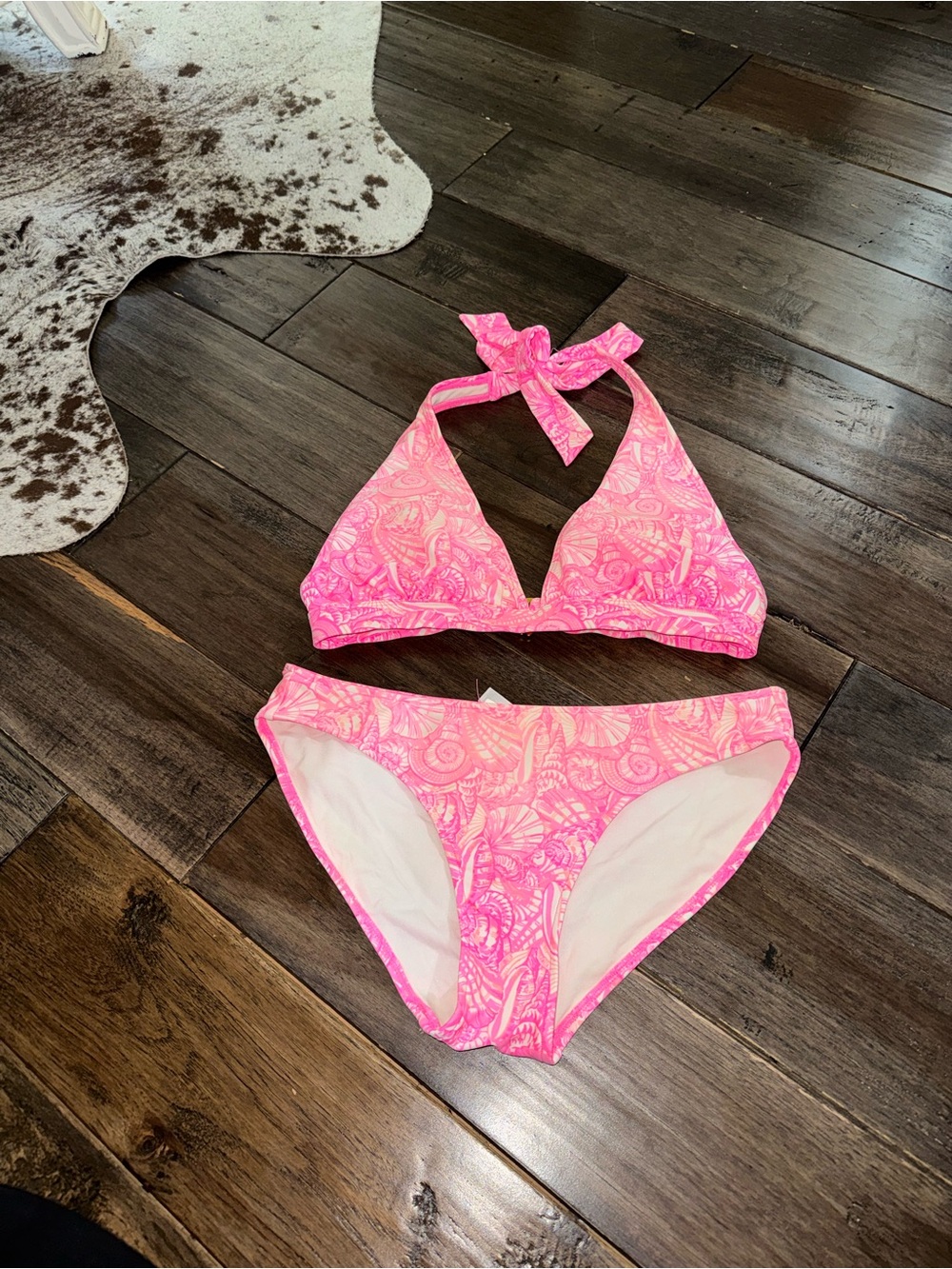 Vineyard Vines Bikini Set in Pink Shell